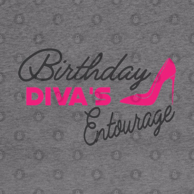 Birthday Diva's Entourage by KC Happy Shop